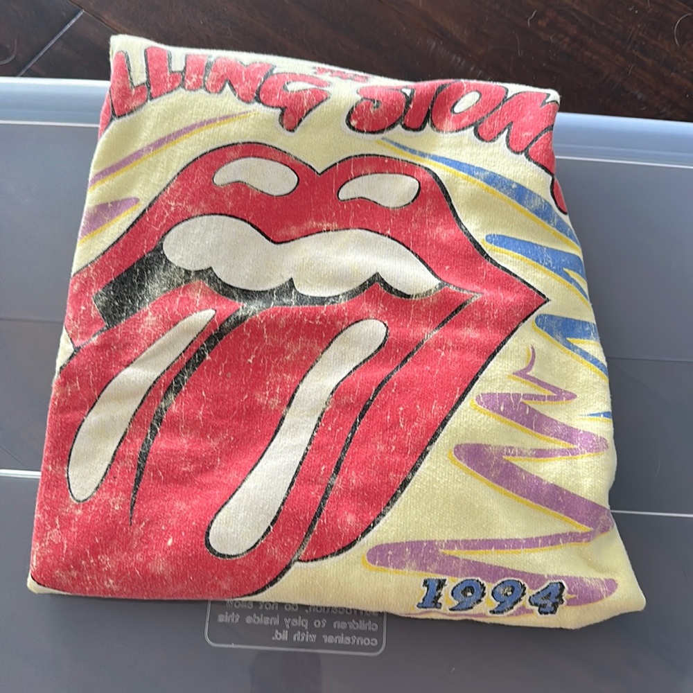 Rolling Stones crew neck